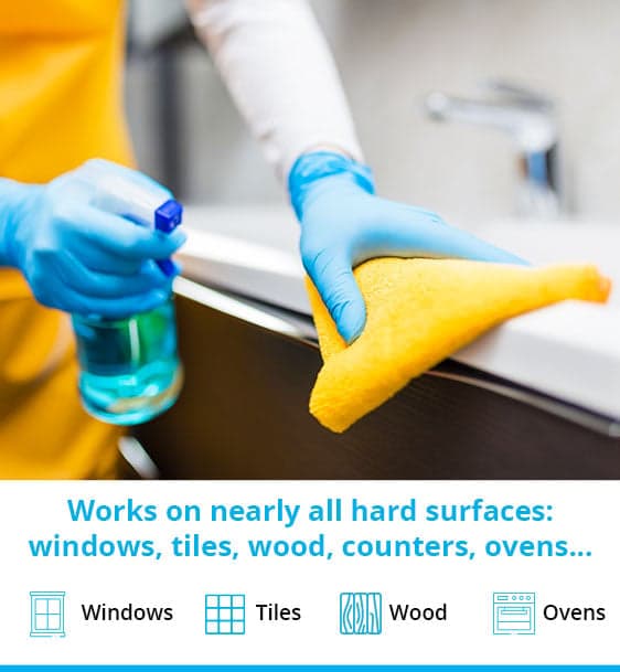 Works on All Hard Surfaces